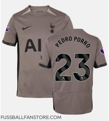 Tottenham Hotspur Pedro Porro #23 Replik 3rd trikot 2023-24 Kurzarm
